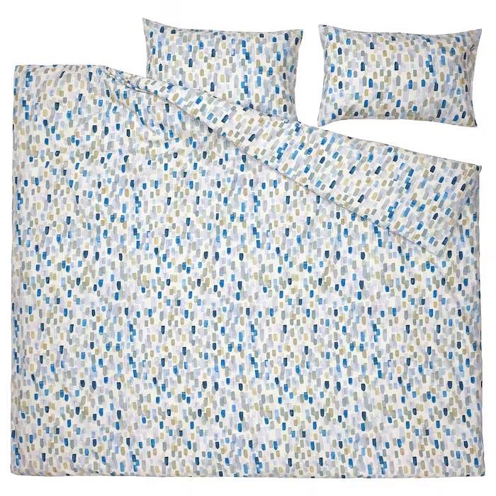 کاور لحاف و بالشت دو نفره ایکیا مدل IKEA VINTERIBERIS